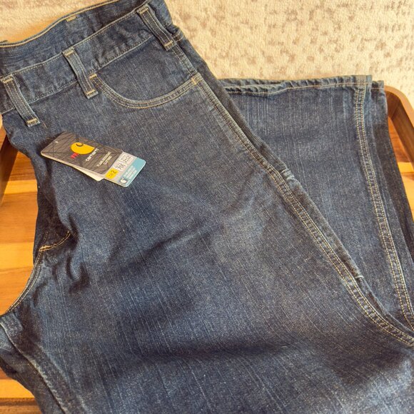 NWT-Flame-Resistant Rugged Flex® Slim Fit 5 Pocket Jean - Picture 4 of 7